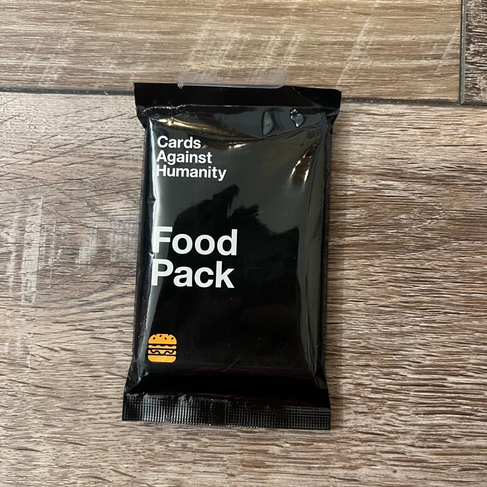 NEW CARDS AGAINST HUMANITY FOOD PACK